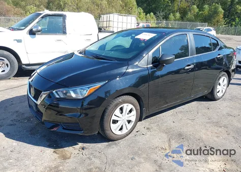 2021 Nissan Versa S Xtronic Cvt z USA, uszkodzony, nr VIN 3N1CN8DV4ML897080